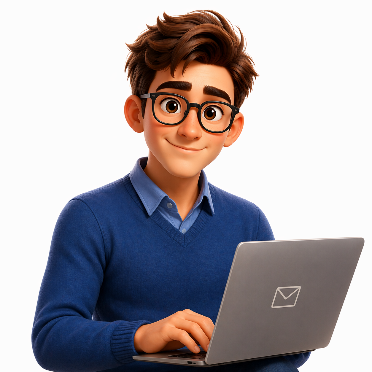 Portrait de l'assistant LEO, Emailing